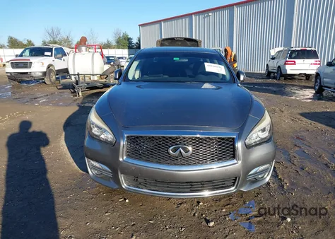 2015 Infiniti Q70L 3.7 из США, поврежденный, VIN JN1BY1PP4FM600275